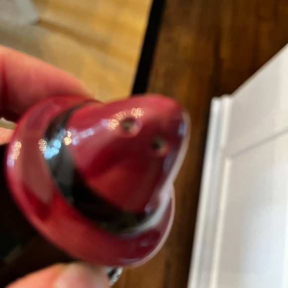 Owl Salt and Pepper Shaker Set of 4 with Two Holes Each and Rubber Stoppers (x) - Picture 9 of 11